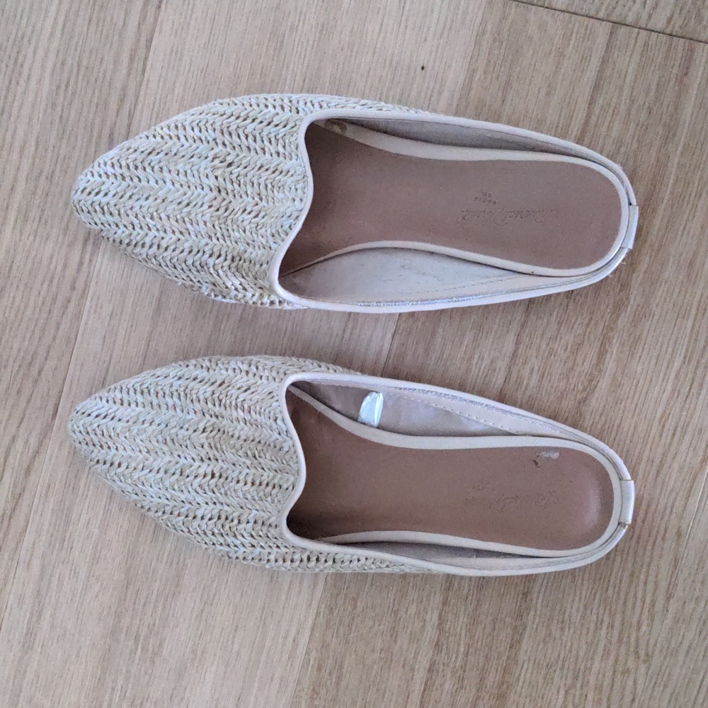 Espadrille slides, 6.5, Universal Threads